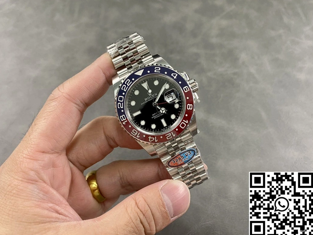 Rolex Dial Clean V3 II Master Black Factory GMT M126710BLRO-0001 1226